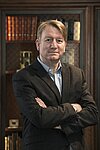 Prof. Damian Bracken, Burns Visiting Irish Scholar for the Spring 2015 semester. Photographed in Burns Library for the 2/24 issue of Chronicle.