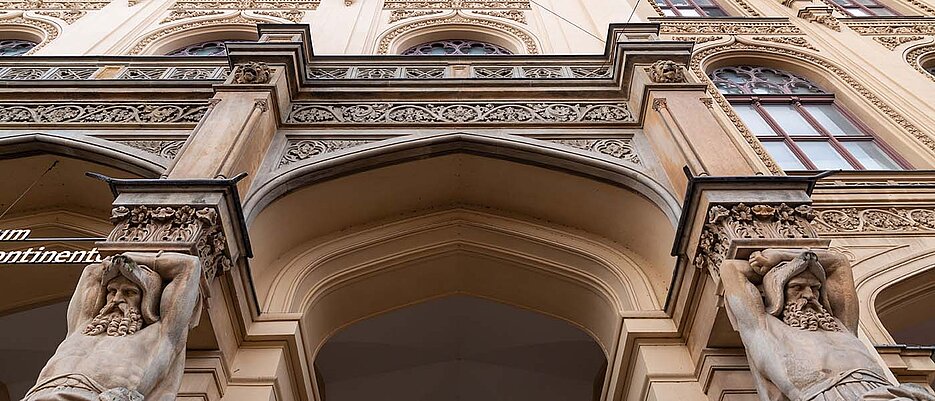 Teilansicht des Museums Fünf Kontinente