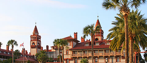 Flagler College in St. Augustine, Florida, USA