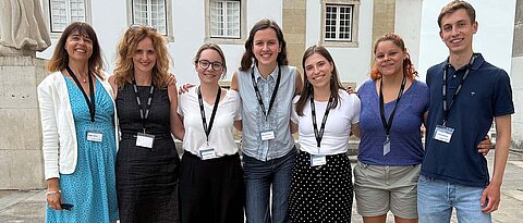 Foto der Teilnehmenden von der Romanistik Würzburg