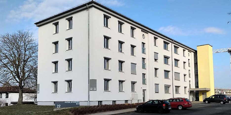 Außenansicht Gebäude 22 in Hubland Nord