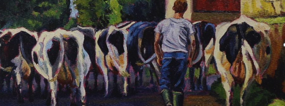 “Milking Time”, Brigid Shelly