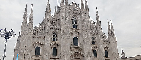 Vorderansicht Dom zu Mailand