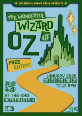 Poster Wizard of Oz by the EDG