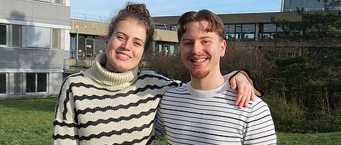 Foto von Isabel Ehehalt und Luca Villari