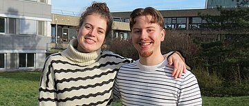 Foto von Isabel Ehehalt und Luca Villari